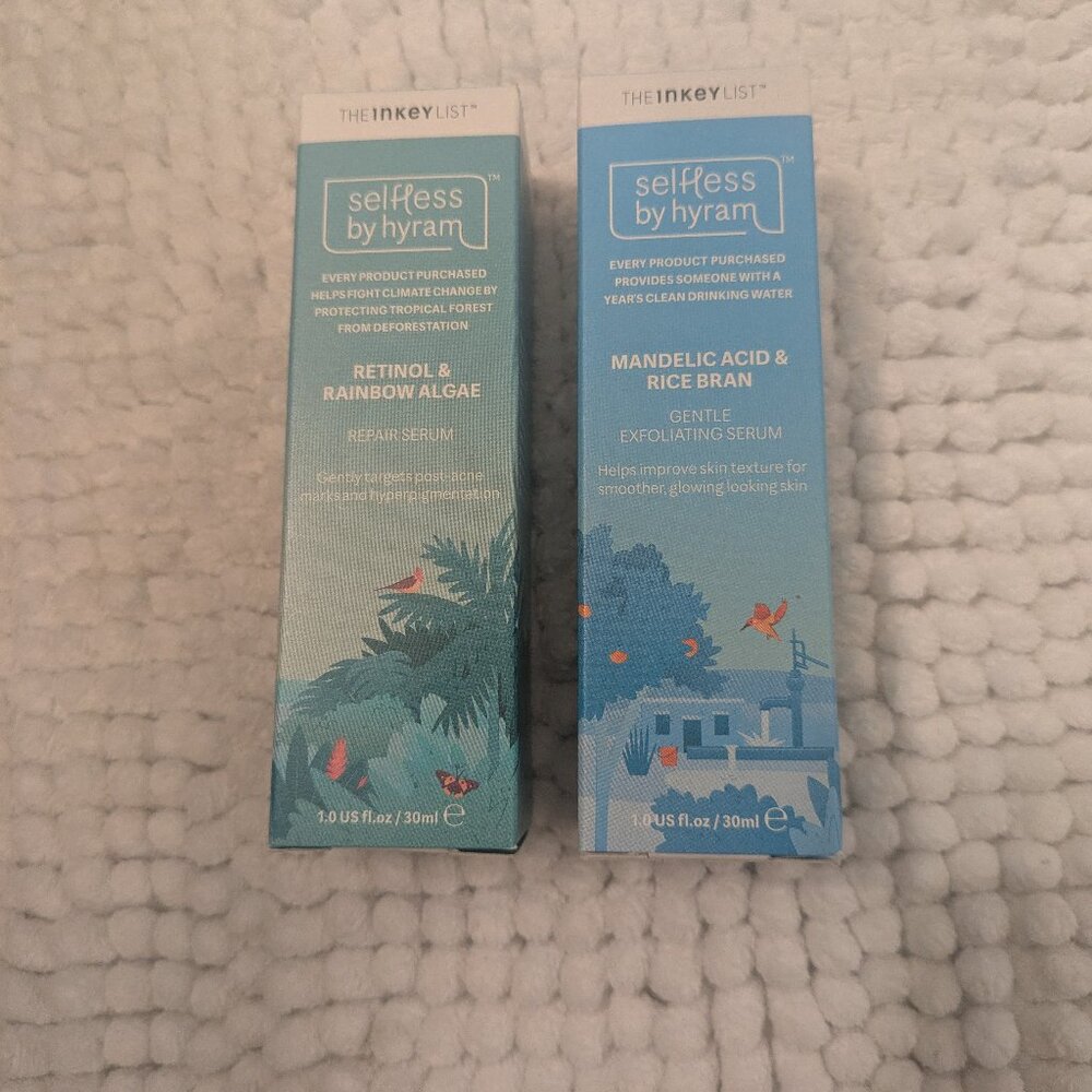 NWT Selfless by Hyram Bundle of Two Repair Serum & Exfoliating Serum